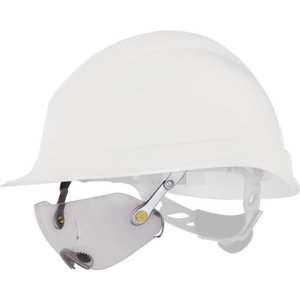 Safety glasses Fuego, for helmets, transparent polycarbonate, Delta Plus