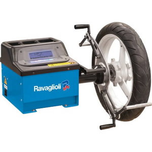 Electronic wheel balancer for bikes, Ravaglioli