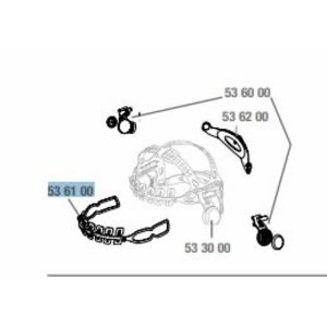 Headband pivot mechanism front 9100, Speedglas 3M