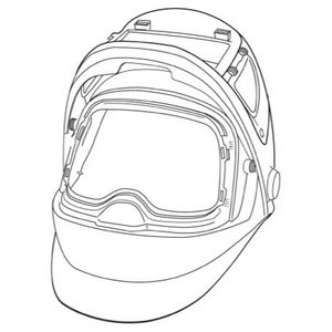 3M™ Speedglas™ Welding Helmet 9100FX 06-0600-20SW, with