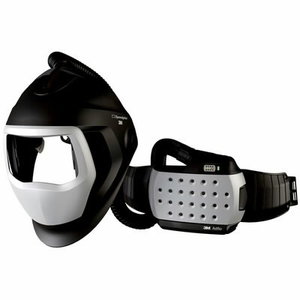 Suvirinimo šalmas 9100 Air be suvirinimo filtro + Adflo 5 52000193889, Speedglas 3M