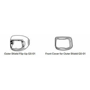 Outer Shield G5-01, flip-up, G5-01