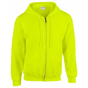 High-Visibility hooded sweatshirt 18600 yellow 2XL