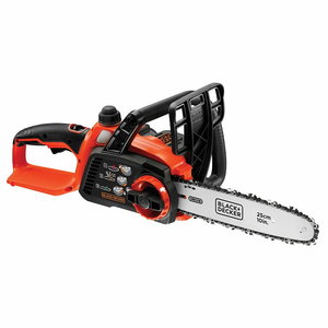 Cordless chainsaw GKC1825L20 / 18 V / 2 Ah / 25 cm, Black+Decker