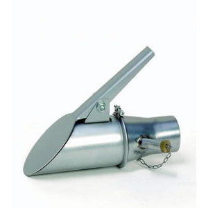 Metāla uzgalis ar vārstu d=125 mm 
