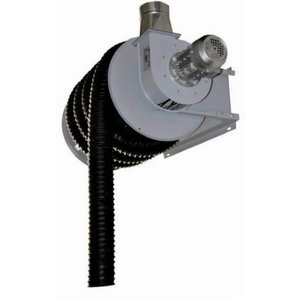 I&scaron;metamųjų dujų nutraukimo ritė su ventiliatoriumi 