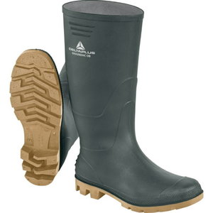 Rubber boots Groundhc OB SRA, green/beige, Delta Plus