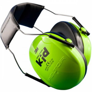 ™ Peltor™ Kid Kupusuojain H510AK, neonvihreä (87–98 dB), 3M