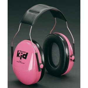 Headphones Peltor Kid Pink SNR 27dB, 3M