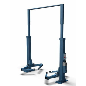 2-post lift POWER LIFT HF 3S 5000 DG, E-Set, RAL5001, Nussbaum