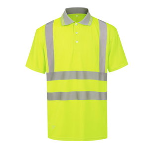 Marškinėliai, didelio matomumo Hvp geltona 2XL, Pesso