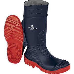 Rubber safety boots Iron S5 SRC, navy blue/red, Delta Plus