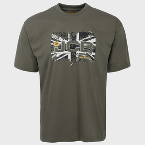 T-särk JCB Olive Heritage, suurus M