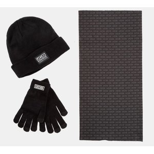 Product image of: Winter set (snood, gloves, knitted beanie), JCB