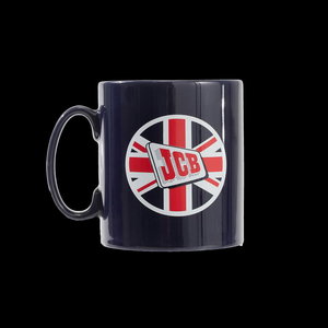 Mug,  75th Anniversary Union Jack, JCB