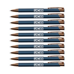 Ball pen JCB, Navy, pack of 10