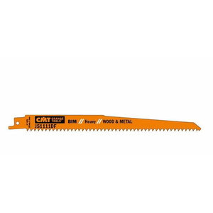 Sabre saw blade for wood & metal 205x4,3/ 6TPI 5pcs/pack, CMT