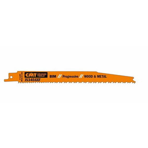 Sabre saw blade for wood and metal 5pcs in pack 180x2,1-4,3/6-12TPI, CMT