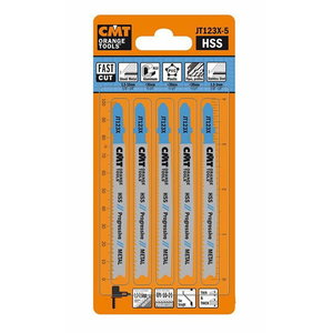 Jig saw blade for metal, 5pcs in pack, CMT