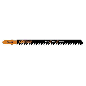 Jig saw blade for wood 110x4mm Z6TPI HCS 5pcs., CMT