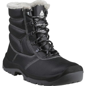 Žieminiai apsauginiai batai Jumper3 Fur high, S3 CI SRC,  juoda, DELTAPLUS
