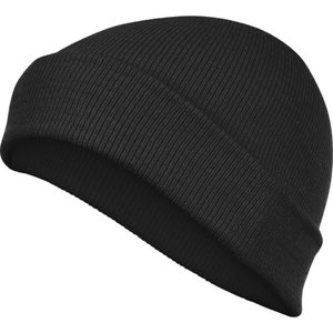 Žieminė kepurė  JURA austa iš akrilo, juoda 