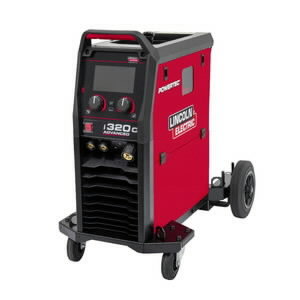 MIG-welder Powertec i320C Advanced (with MIG-torch, air), Lincoln Electric