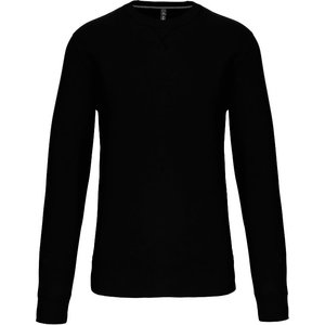Džemperis Kariban Unisex, Crew neck, black L
