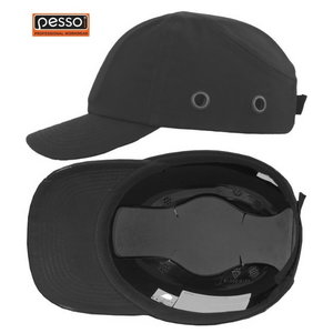 Drošības cepure, melna, Pesso