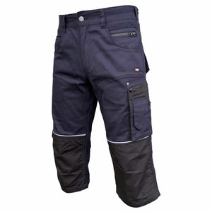 Workwear trousers 3/4 KB215M stretch, navy C56, Pesso