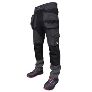 Kelnės  su kišenėmis dėklais Titan Flexpro, pilka C46, Pesso