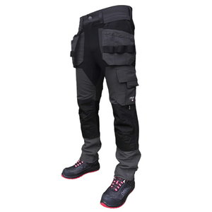 Darbinės kelnės su kišenėmis įrankiams Titan Flexpro, juoda/pilka C54