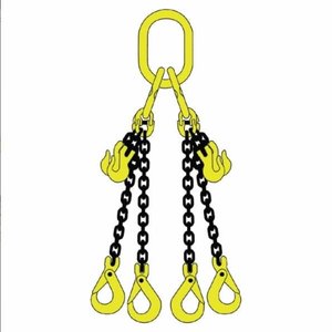 Chain sling 4 legs 8mm 3m