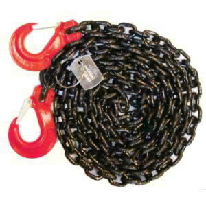 Load chain with locking hooks 12000kg 2m
