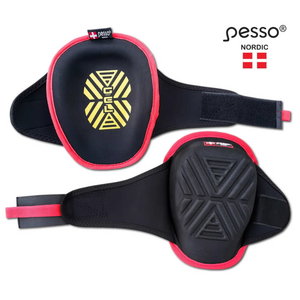 Ceļgalu sargi KP10 GEL + MEMORY FOAM, melni STD