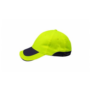Augstas redzamības cepure, dzeltena STD, Pesso