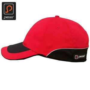 HI-VIS hat, red STD, Pesso