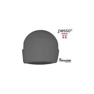 Hat Kptp Thinsulate lining, grey, Pesso