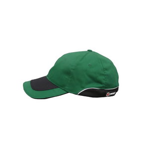 Kepurė su snapeliu, žalia/juoda 