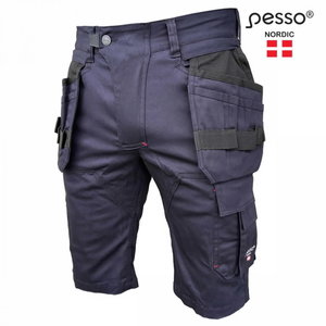 Workwear shorts KS215M twill stretch, navy C46, Pesso
