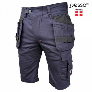 Darbiniai šortai KS215M twill stretch, mėlyna C52, Pesso