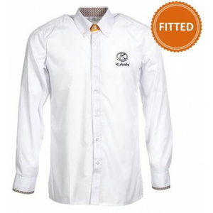 Fitted cut :Men’s long sleeve shirt without pocket L
