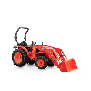 Traktorius KUBOTA L1-382  su priekiniu krautuvu LA525 