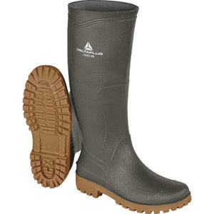 Rubber boots Land OB SRA, green/beige 45, Delta Plus
