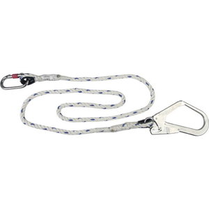 POLYAMIDE LANYARD 12 MM, L. 1,5 M WITH 2 LOOPS AND THIMBLES, Delta Plus