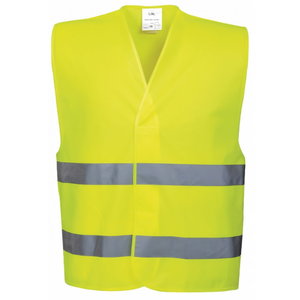 Hi-vis veste ls-rsv001, CL2, dzeltena, 2XL/3XL, Pesso