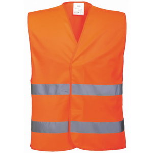 Hi-vis vest ls-rsv001, CL2 orange, Pesso