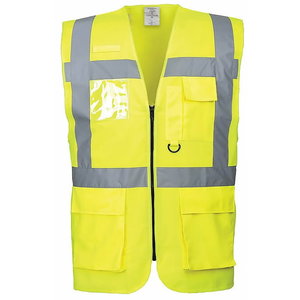 Augstas redzamības veste Lsgp, CL2, dzeltena, Pesso