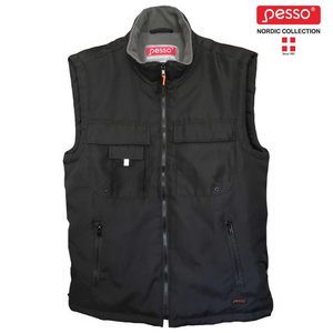 Warm vest Pesso Lspjn, black, PESSO
