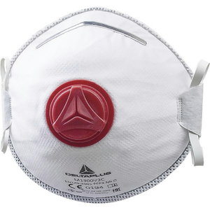 Disposable mask with valve. FFP3, Delta Plus